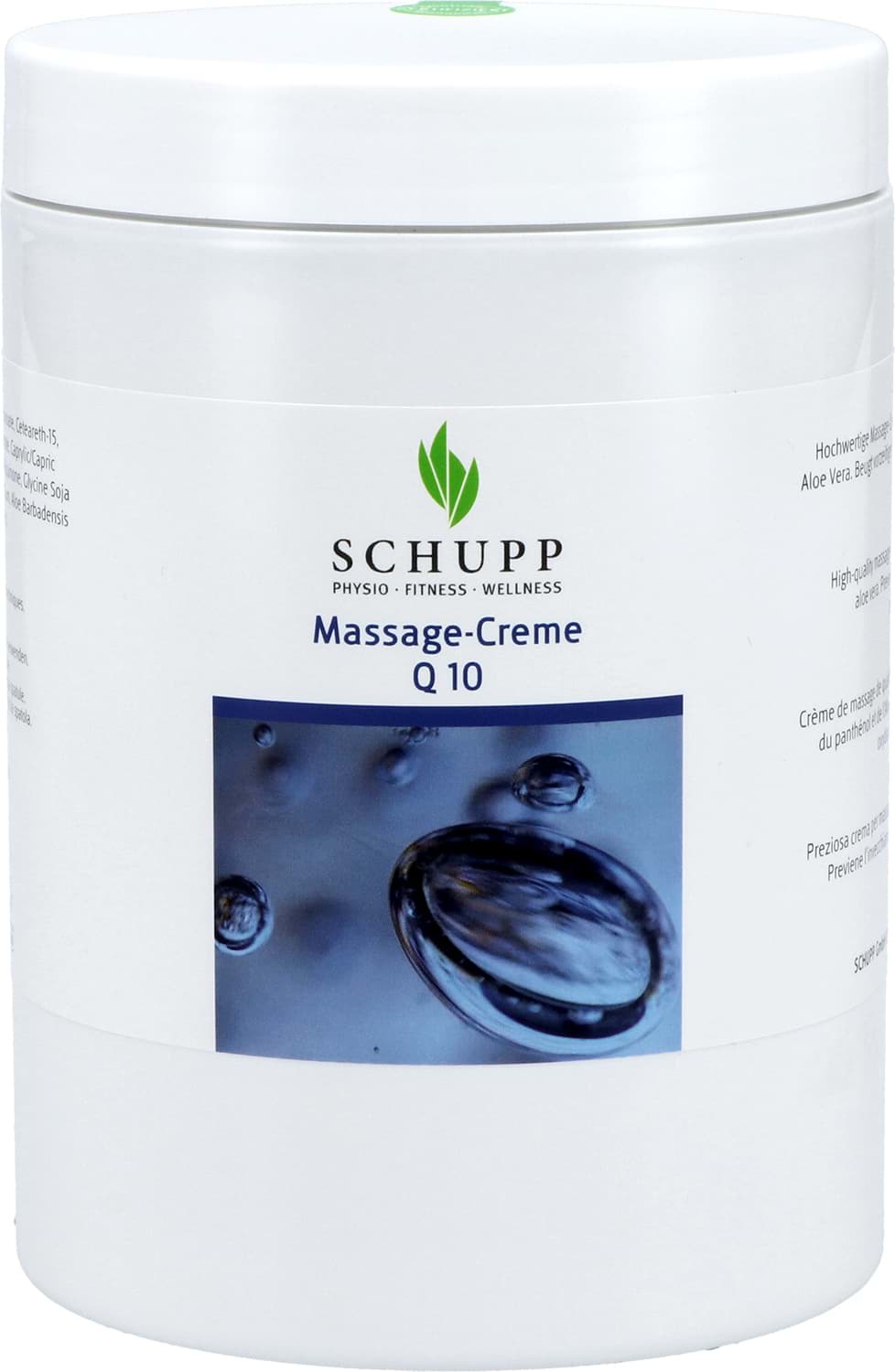 Massage Creme Q10 1000ml Dose